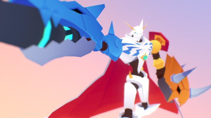 Omegamon 3D Model