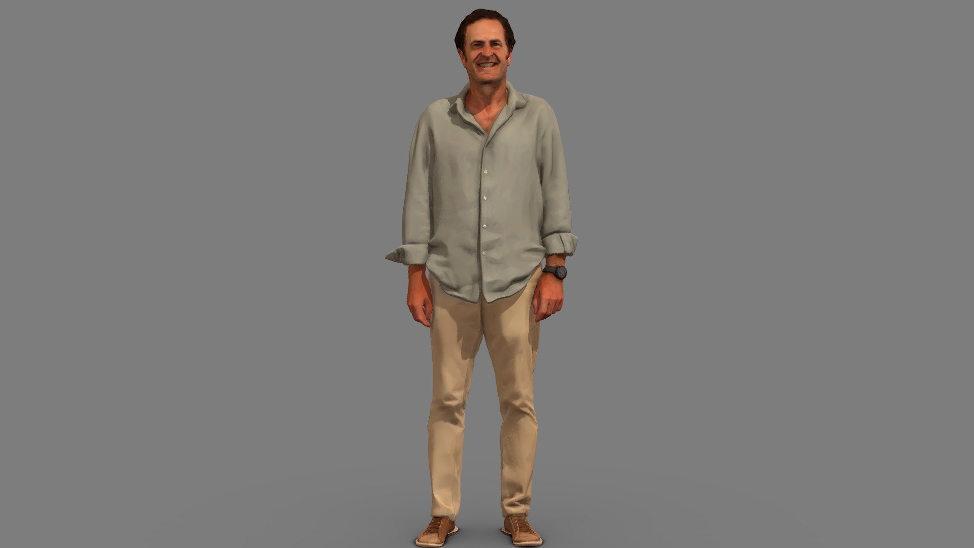 CASUAL GOLF MEN - Buy Royalty Free 3D model by Polygons Miniatures ...
