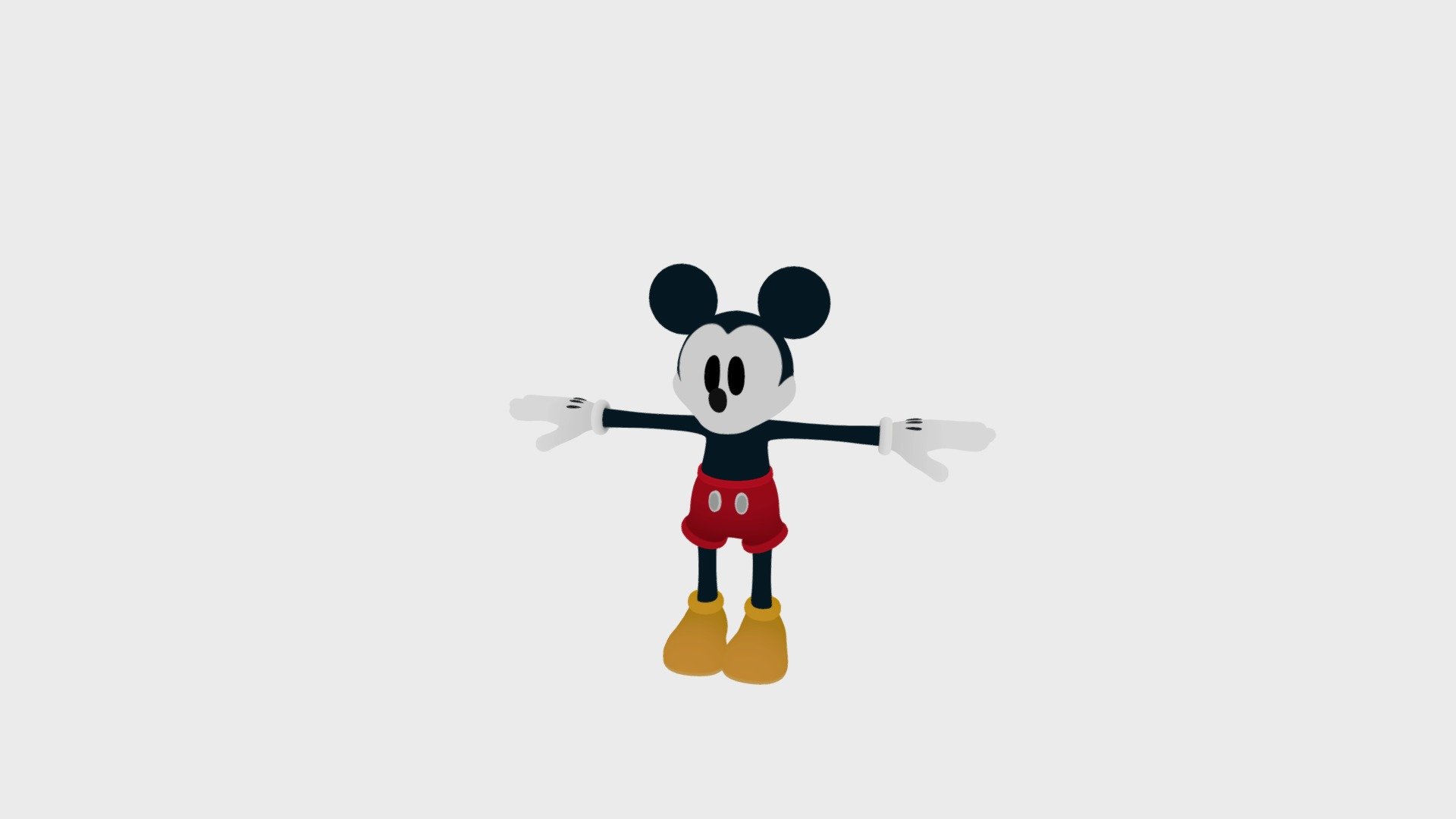 Epic Mickey Rebrushed (2024) - Mickey Mouse - Download Free 3D model by ...