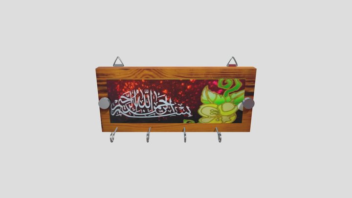 Keyholder Merah 3D Model