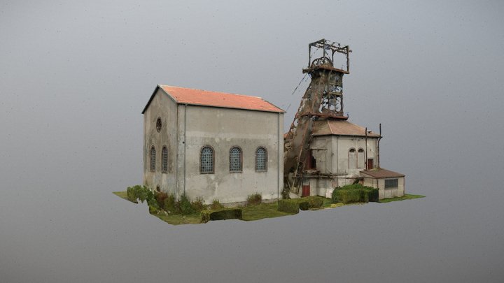Simon Mineshaft, Petite-Rosselle 3D Model