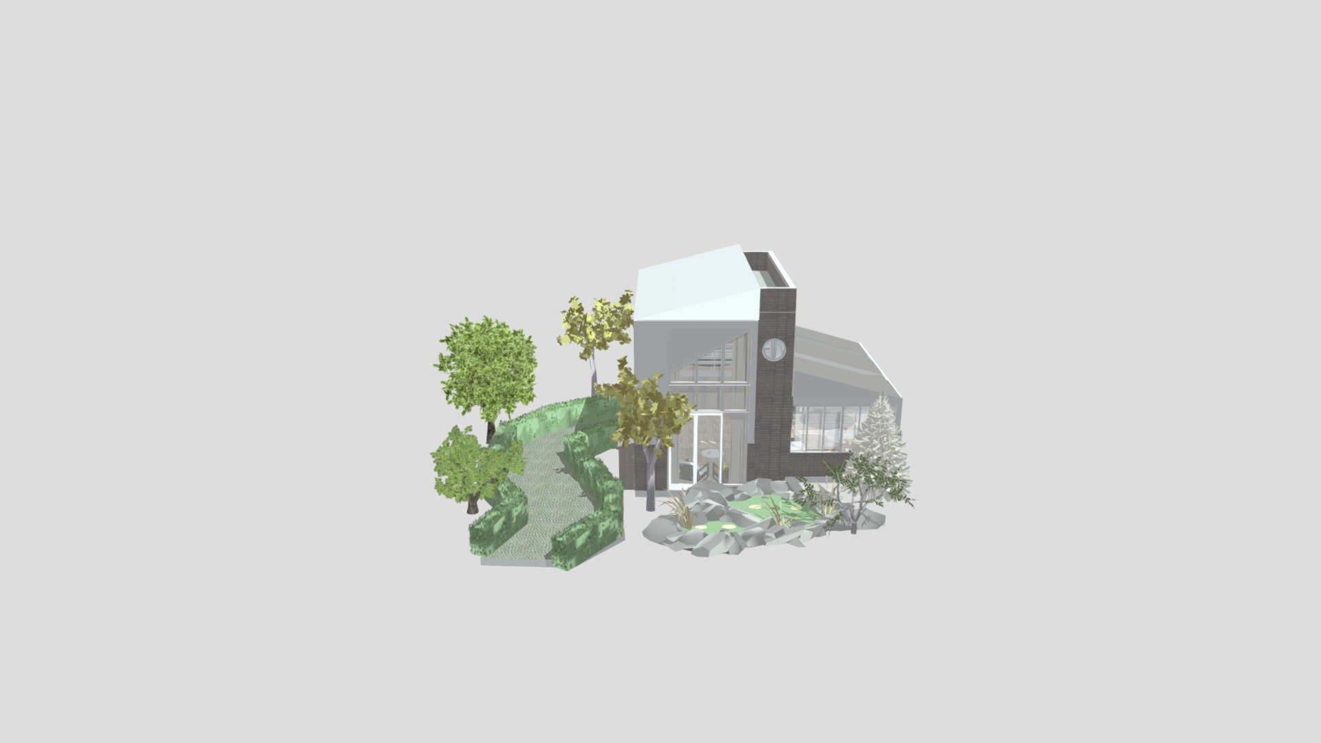 House In Scandinavian Style