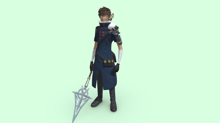Raj - Videogame Character Nextgen 3D Model