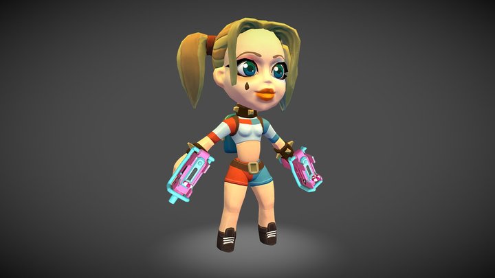 Girl 3D Model