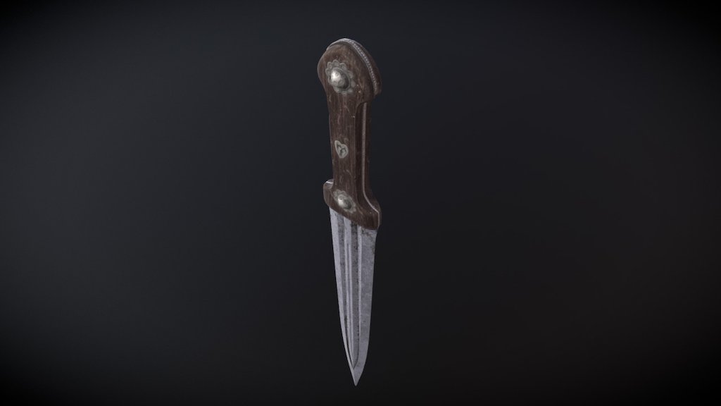 Caucasian Kindjal - 3D model by TomaszBaraniecki [6016286] - Sketchfab