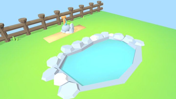 Lawn 3D Model