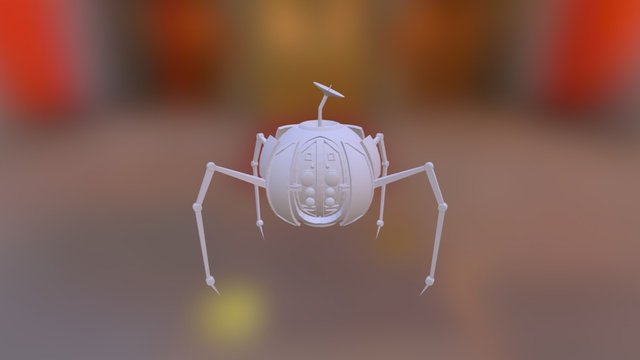 Spider Ball 3D Model