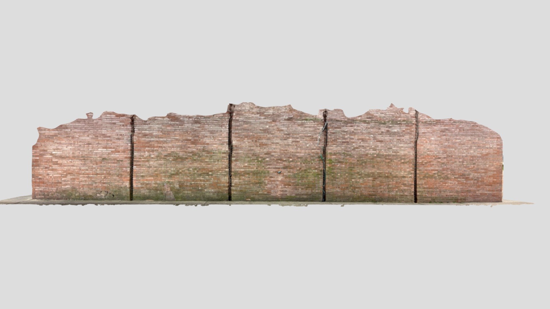 Brick Wall - Scanned (University Inn)