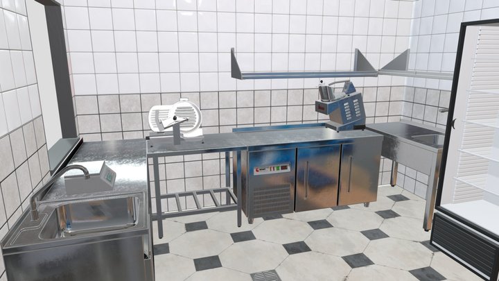 Sborka_Kitchen_5_Room 3D Model