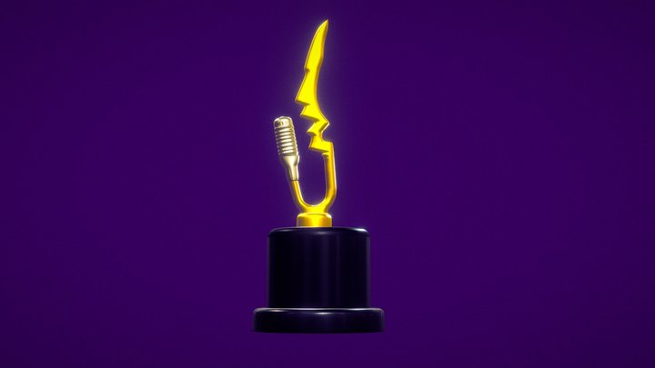 Music Award 3D Model