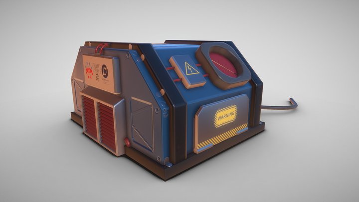 Mars Refuel 3D Model