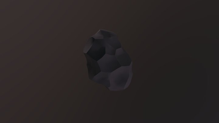 8 Low Poly Asteroids 3D Model