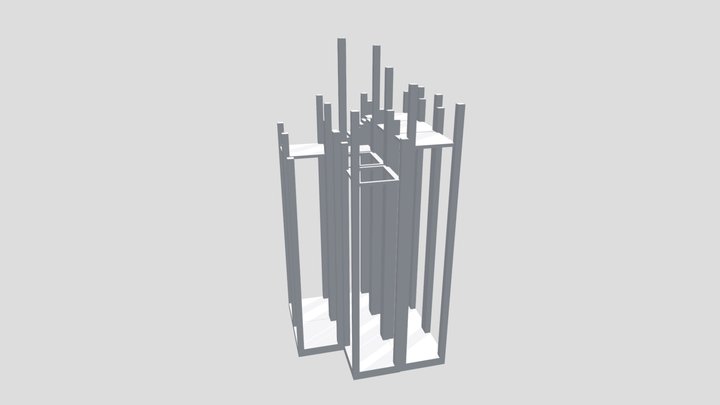 Construction build- low poly 3D Model