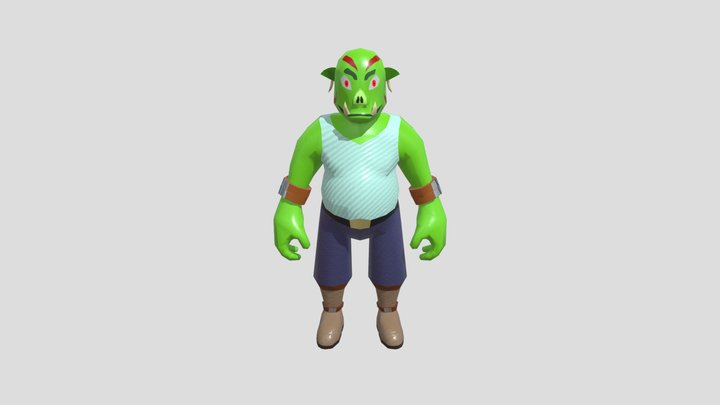 Orlow Animated 3D Model
