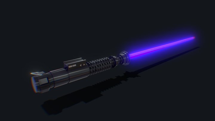 Purple Lightsaber 3d Models Sketchfab