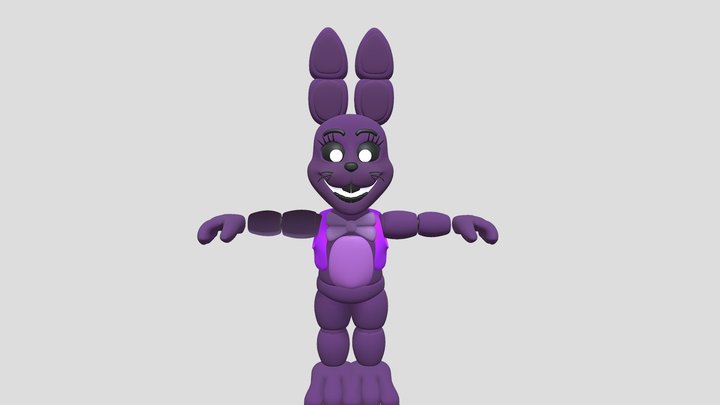 Shadow Glitchtrap 3D Model