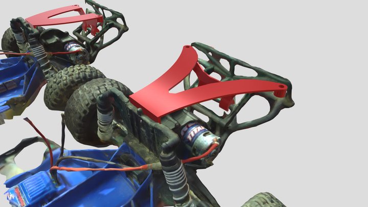 Slash Body Rear Bracket 3D Model