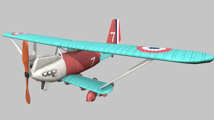 Flying Circus - BR270 3D Model