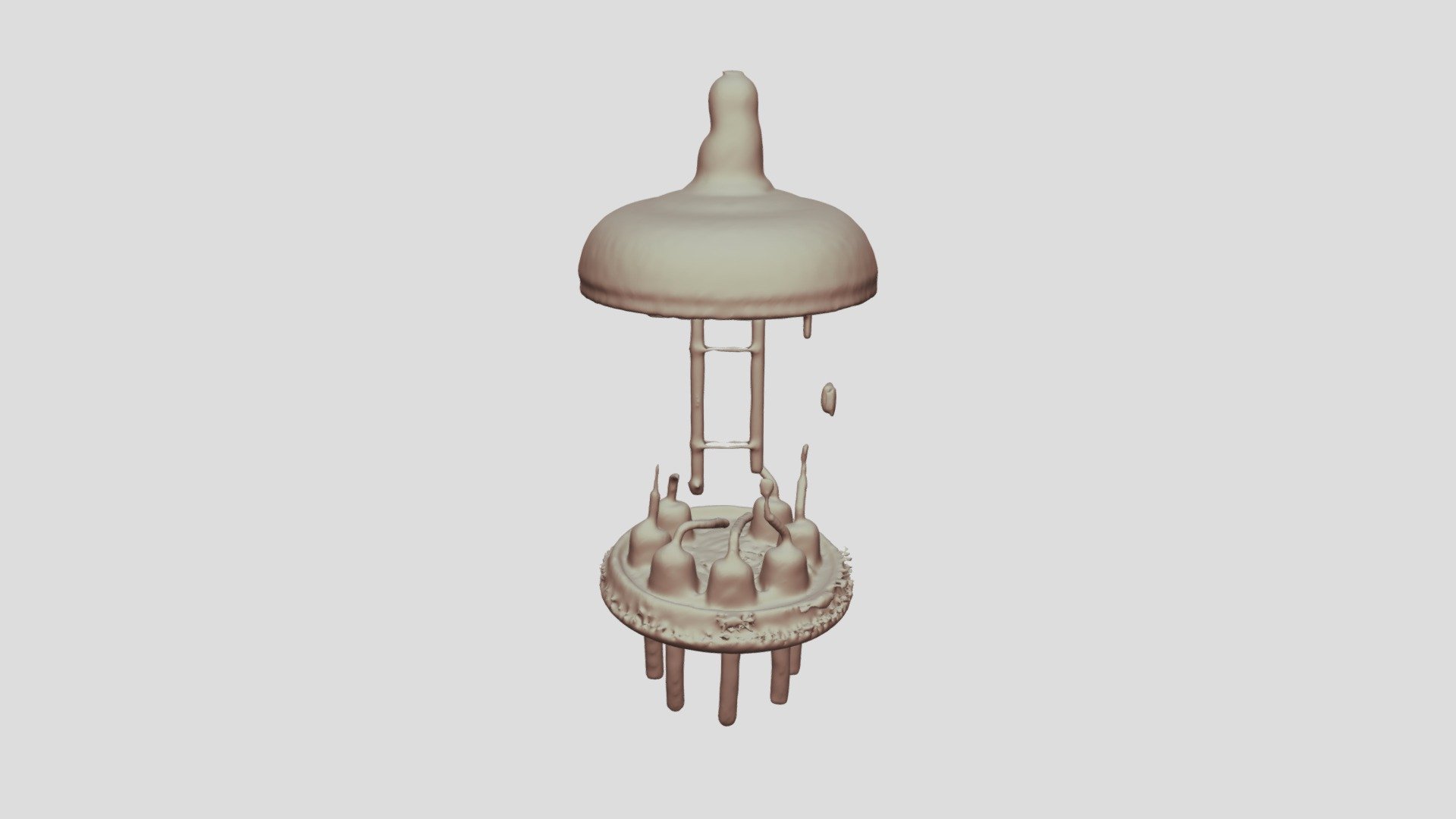 Vacuum Tube: Frequency Converter Tube - 3D model by Takayanagi Memorial ...
