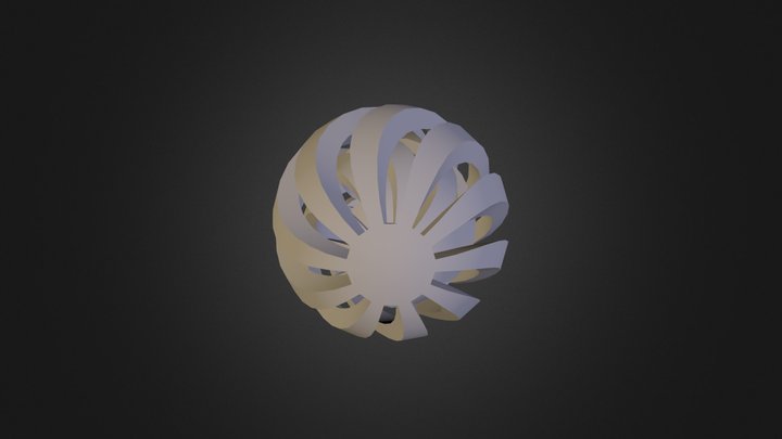 Tree Ornament 3D Model