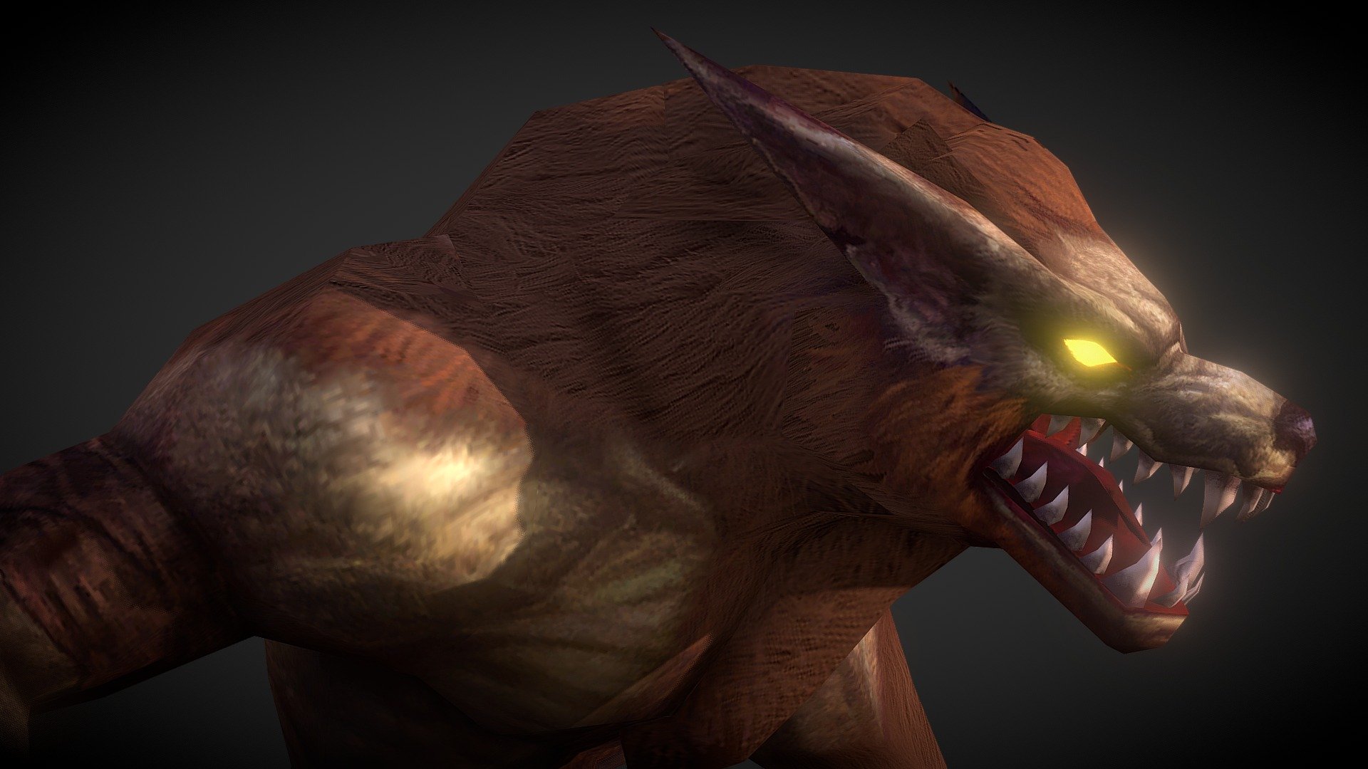 werewolf 3D model by rezapermanaworks (rezapermanaworks