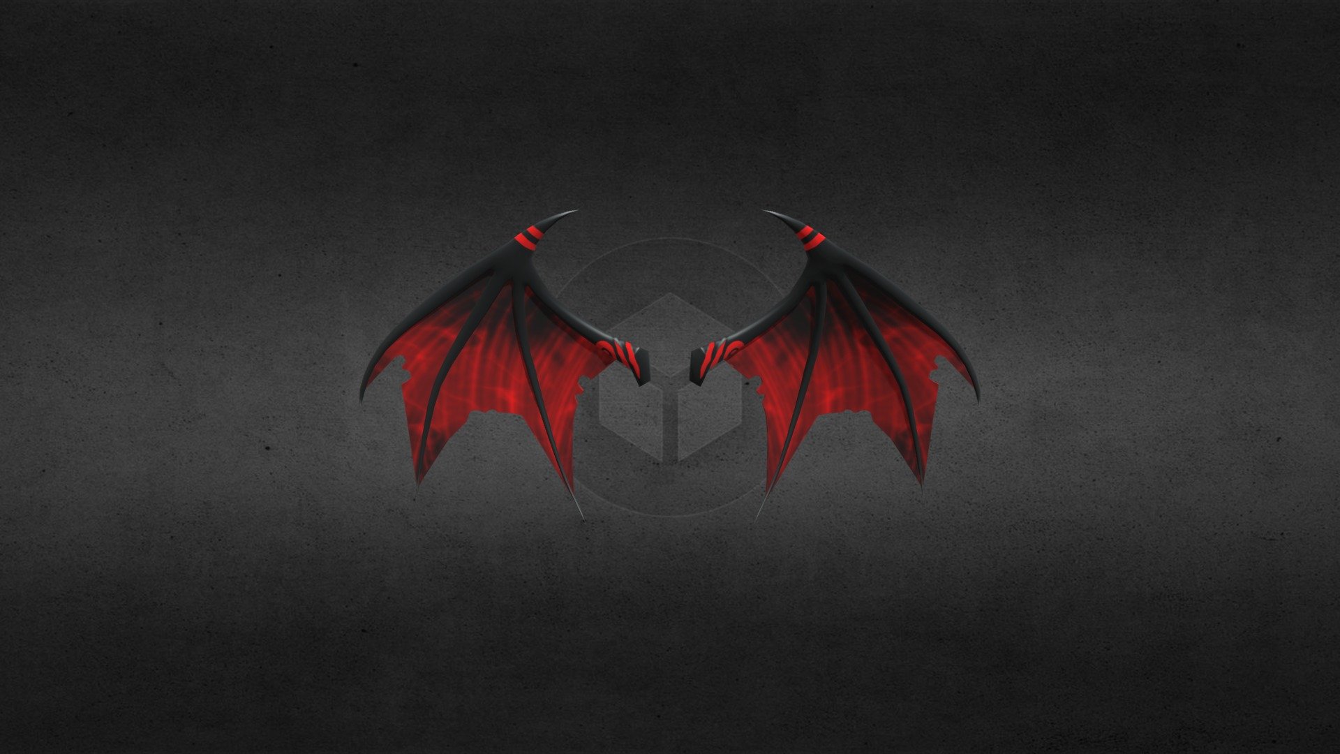 Red wings - 3D model by LauraDesign3D [60202c3] - Sketchfab