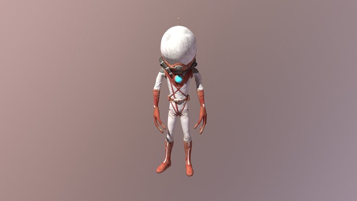 Alien 3D Model