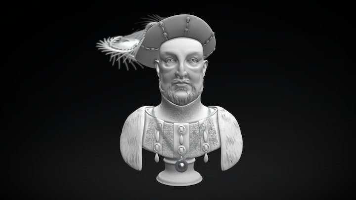 Henry VIII Tudor 3D Model