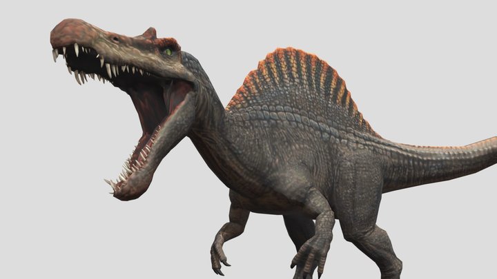 JW Primal Ops Spinosaurus 3D Model