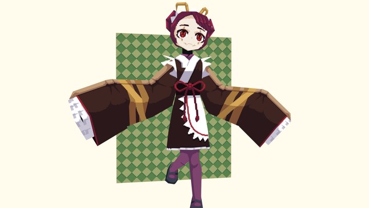 Entoma [Polypixel Art] 3D Model