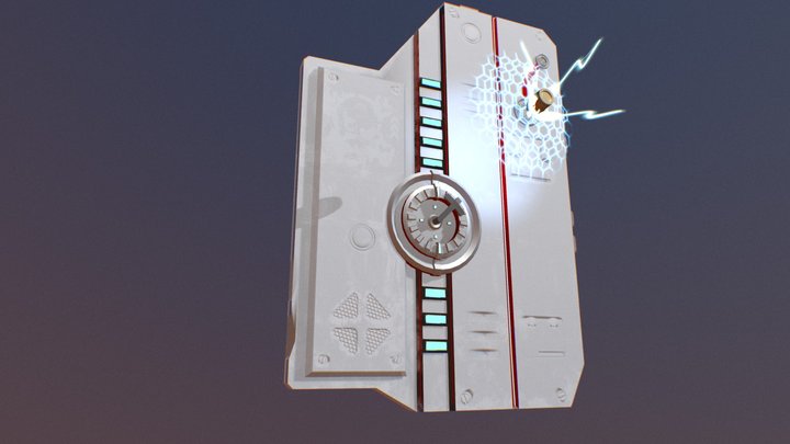 Rebel Shield 3D Model