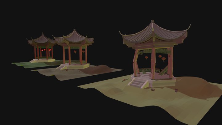 Japan_broken 3D Model