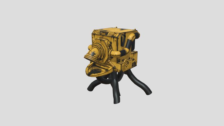 Ink Machine Batdr V2 3D Model