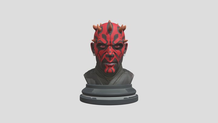 Darth Maul busk chess set – Modelo 3D gratuito STL