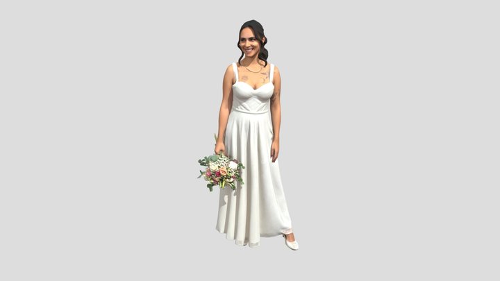 Ivory Lace Bride – Modelo 3D gratuito STL