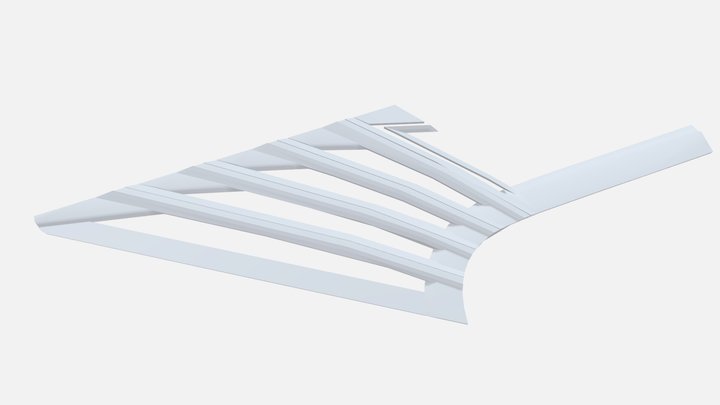 B 3D Model
