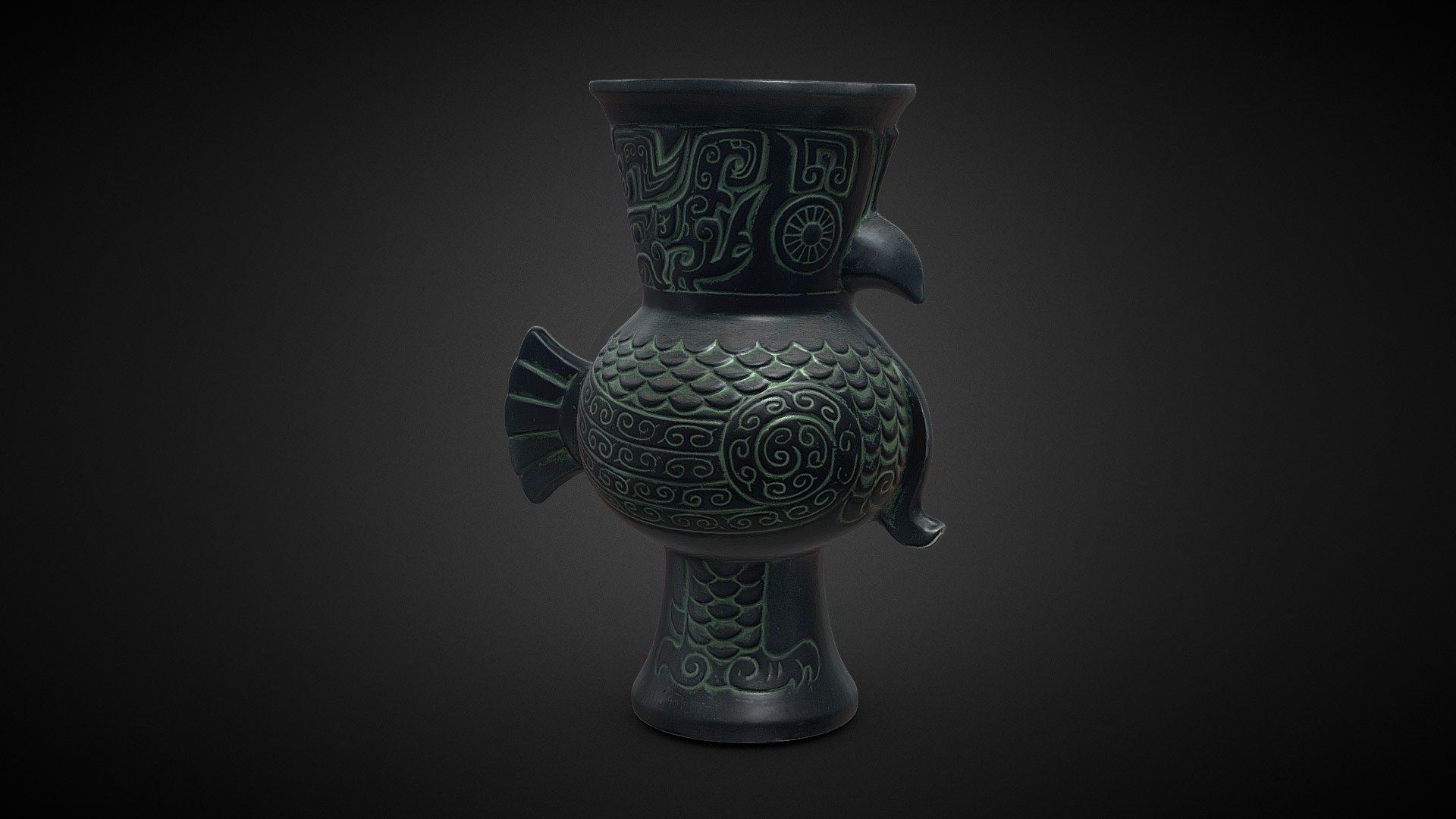 方鼎02 - 3D model by zhiyou3d [6027214] - Sketchfab