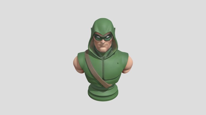 Green Arrow chess piece – Modelo 3D gratuito STL