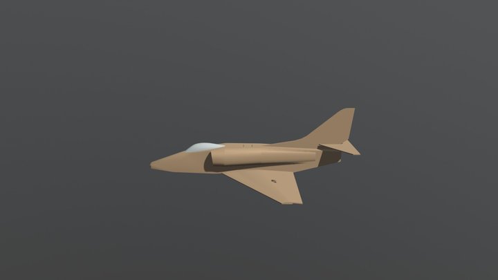 XF A-4 V0.7 3D Model