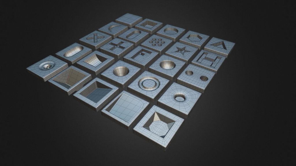 Hard Surface Topology Reference Archive Topology 3d M - vrogue.co