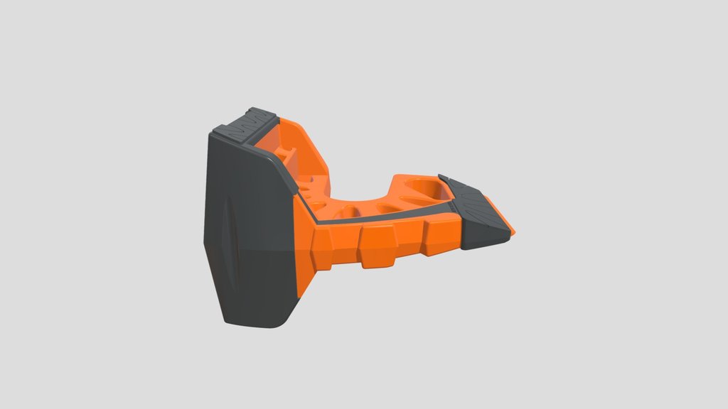 Orange Wedge-It Doorstop