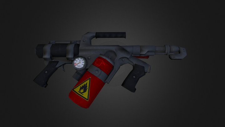Firegun 3D Model