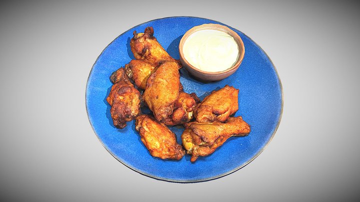 Copita Habanero Wings 3D Model