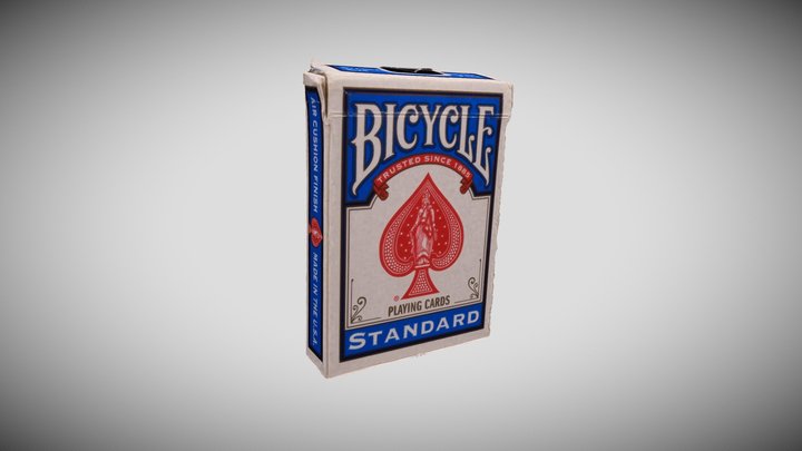 Bicycle Standard Playing Cards 3D Model