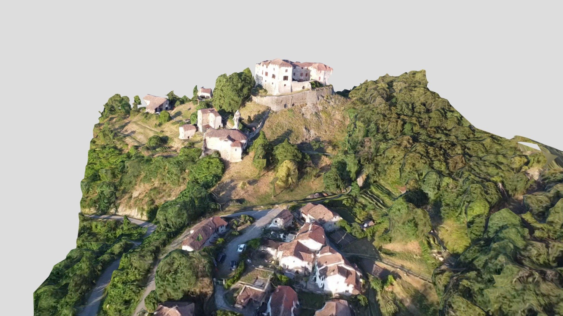 Castello di Casaleggio Boiro - 3D model by Magio94 [602bdfb] - Sketchfab