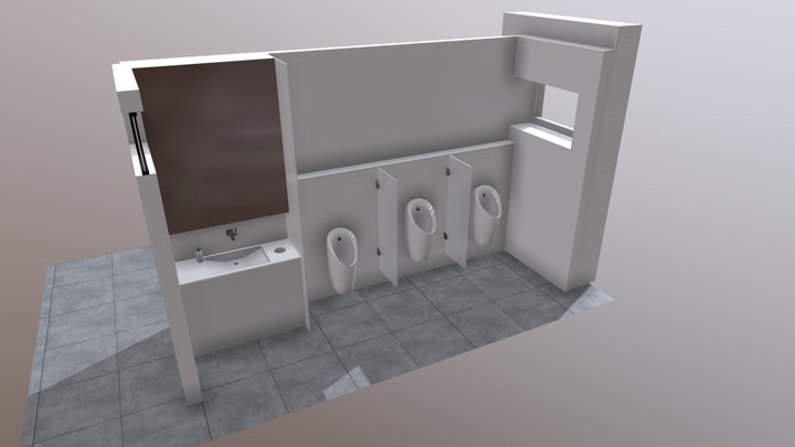 Urinale 3D Model