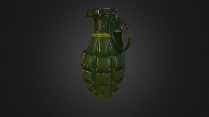 mk2 grenade 3D Model