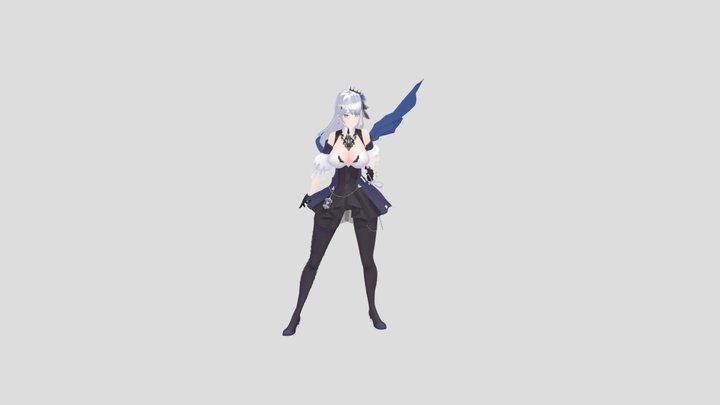 阿莎莉亞Azaria🦆異旅鄉刻 3D Model
