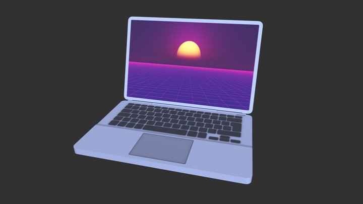 Laptop 3D Model