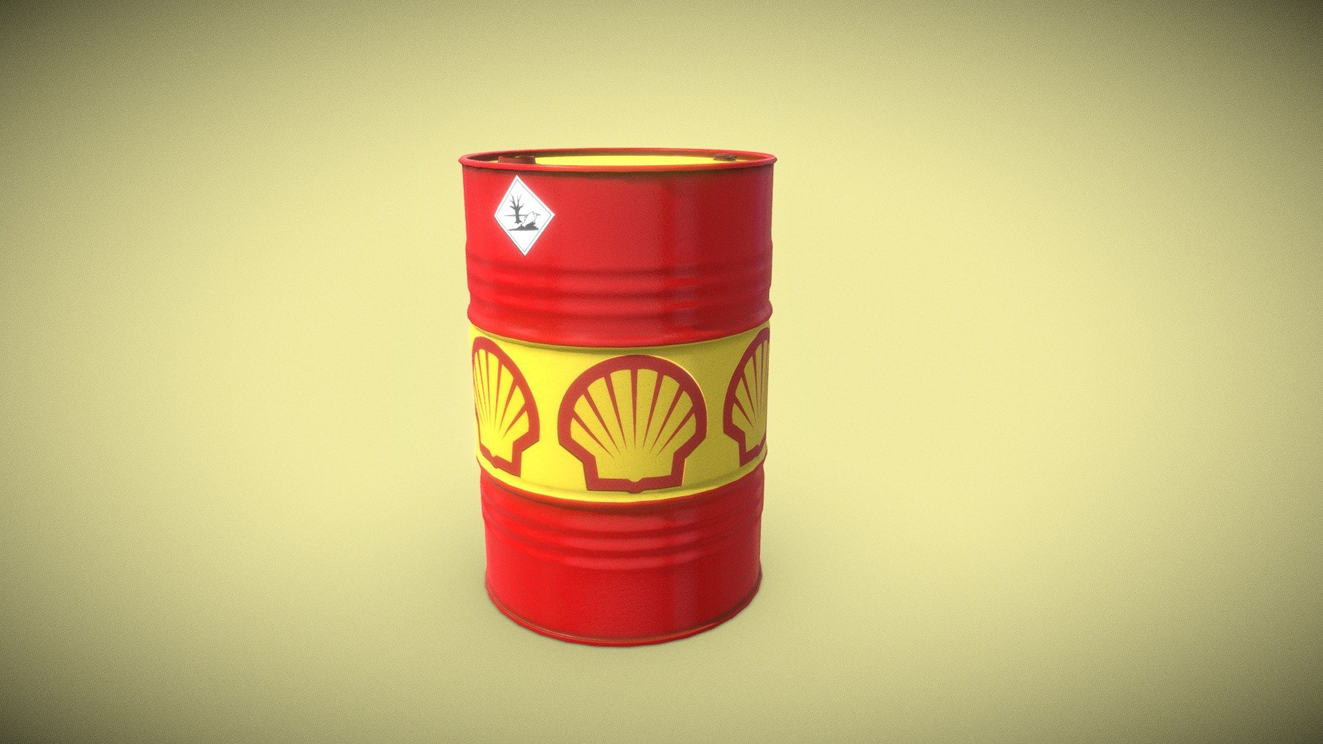 Barrel Shell - Download Free 3D model by Simon (@semenspl) [603093f ...